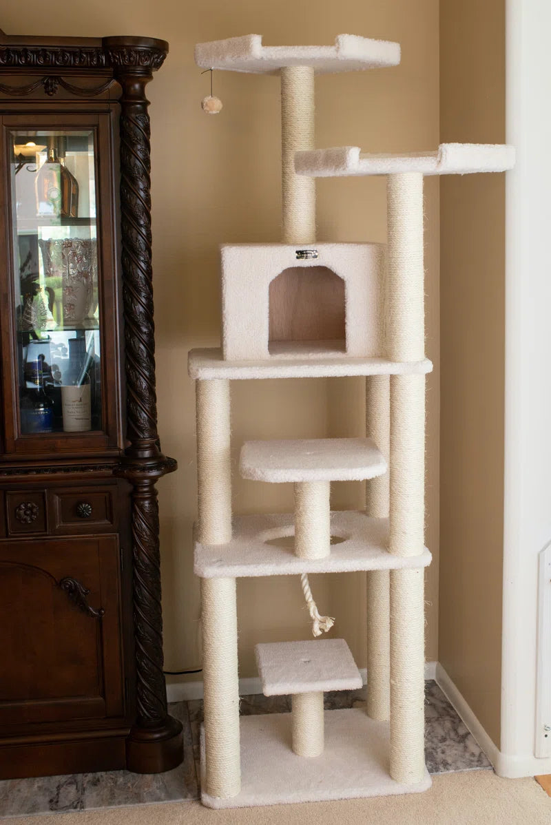 78" Premium Classic Real Wood Jackson Galaxy Approved Cat Tree